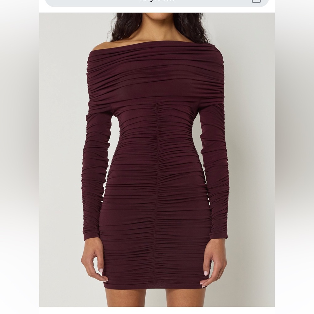 KHY black cherry dress